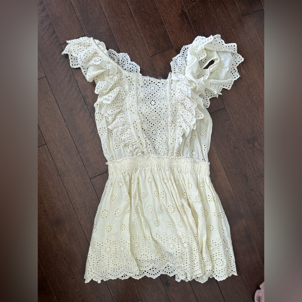 Love Shack Fancy mini flouncy dress